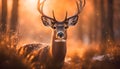 Wildlife: A Graceful Deer Amidst Nature\'s Beauty.