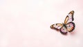 Elegant Pastel Butterfly Background for Design Inspiration Stunning Copy Space for Posters Cards and More Royalty Free Stock Photo