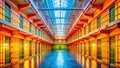 Unveiling the Depths of Incarceration A Professional Visual Exploration of Prison Environments Royalty Free Stock Photo