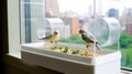 Urban Aviary Window Feeder