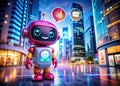 AIPowered Urban Explorer A Cute Chatbot Navigates the City Foreshadowing the Future of Interactive Technology and Urban