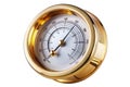 Exquisite Round Mechanical Hygrometer A Detailed Photorealistic Studio Portrait of a Precision Meteorological Royalty Free Stock Photo