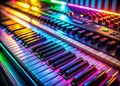 Mastering R Programming A Comprehensive Overview of Code Syntax and Functionality Displayed on a Keyboard Royalty Free Stock Photo