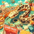 Snake Racing Gear - Action Packed Adventure