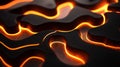 Mesmerizing Swirling Wave of Liquid Metal with Soft Glow