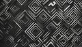 A captivating image showcasing intricate geometric shapes rendered in dark gradients, creating an Royalty Free Stock Photo