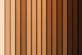 A captivating image of a wood plank wall featuring a smooth gradient of warm brown tones, perfect for design inspiration Royalty Free Stock Photo