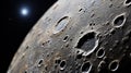 Lunar Close-Up: Cratered Beauty