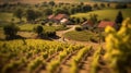 Captivating Italian Landscape Through Tilt-shift Lens