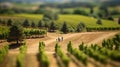 Captivating Italian Landscape Through Tilt-shift Lens