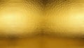 Gold textured metal sheet with heavy rust background Royalty Free Stock Photo