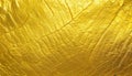 Gold textured metal sheet with heavy rust background