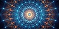 Captivating 4K Animated Geometric Background: A Seamless Loop of Circular Patterns, Lines, and Points for