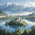 Captivating Lake Bled: Perfect for Travel & Nature Photography