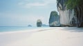 Captivating Island In Thailand: Organic Formations And White Sandy Beach