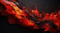 Captivating lava wallpaper: fiery beauty and volcanic landscapes in breathtaking visuals. Earth's core, hot lava