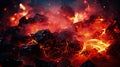 Captivating lava wallpaper: fiery beauty and volcanic landscapes in breathtaking visuals. Earth's core, hot lava