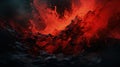 Captivating lava wallpaper: fiery beauty and volcanic landscapes in breathtaking visuals. Earth's core, hot lava