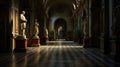 Captivating Light: Unreal Engine Statues In Ominous Italy