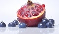 Captivating Macro Fruit Photography, Commercial Showcase created with AI