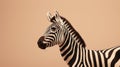 Captivating Narrative-driven Visual Storytelling With Bold Colorism: Adult Zebra In Vray Tracing