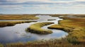 Arctic Wetland: A Grandiloquent Landscape Near Huntington Beach