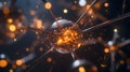 Captivating Nuclear Fission Reaction Visualizing Atomic Regulation and Energy Dynamics