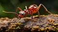 Red Ant Portrait With Hidden Meanings: A Unique Perspective