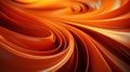 Radiant Ripples: Concentric Highly Detailed Orange Abstract
