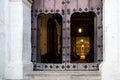 Architectural detail of San Juan del Obispo church in Sacatepequez, Guatemala