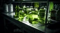 Eerie Elixir: Lethal Glow in the Lab