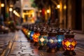 Captivating Ramadan Lanterns. Exquisite Designs, Vibrant Colors, and Joyful Anticipation