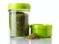 Elegant Catnip Container Silhouette A 34 View Design for Catnip Enthusiasts