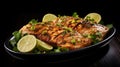 Grilled King Fish with Lime