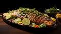 Grilled King Fish with Lime