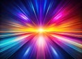 A Captivating Ultraviolet Gradient Background Long Exposure AI Art for a Futuristic Cosmic and Psychedelic Visual
