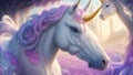 A Captivating Unicorn Portrait: The Enchanted Symbol of Magic and Wonder