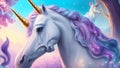 A Captivating Unicorn Portrait: The Enchanted Symbol of Magic and Wonder