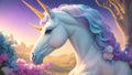 A Captivating Unicorn Portrait: The Enchanted Symbol of Magic and Wonder