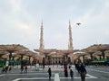 The Serene Beauty of Nabawi mosque
