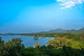 Serene Lake and Greenery under Blue Sky at Heritance Kandalama.