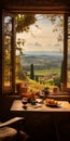 Captivating View Of Tuscany\'s Borgo Pignano: A Cinematic Shot