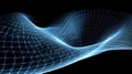 Time-Space Distortion: Abstract Visualization of Spacetime Continuum Curvature. Generative AI Royalty Free Stock Photo