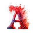 Colorful Explosions: Creating An Animated Letter A With Water