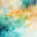 Vibrant Watercolor Abstract: Blending Colors & Brushstrokes