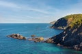 Three Rocky Peninsulas Stretching into the Sea