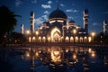 Capture the beauty of mosques illuminated for