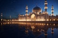 Capture the beauty of mosques illuminated for
