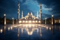 Capture the beauty of mosques illuminated for