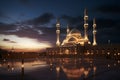 Capture the beauty of mosques illuminated for